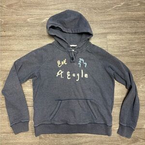 Y2K American Eagle Outfitters sweatshirt from their Eagle Fleece line